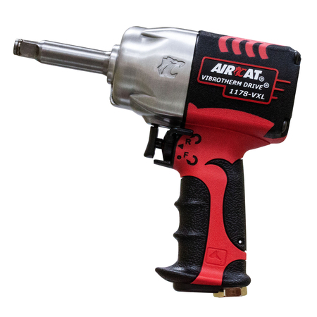 AIRCAT 1/2" Vibrotherm Drive Composite Impact Wrench With 2" Extended Anvil 1178-VXL-2